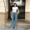 Áo thun KAYLIN polo phối khóa kéo, vải thun co giãn, phong cách thanh lịch - 270k 7