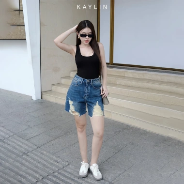 Áo thun KAYLIN Tank Top cotton co giãn thoáng mát, năng động - Giá 210.000₫