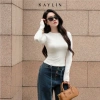 Áo thun KAYLIN tay dài basic, vải thun cotton co giãn, phong cách tối giản BST 11/2.025, 326.000₫ 3