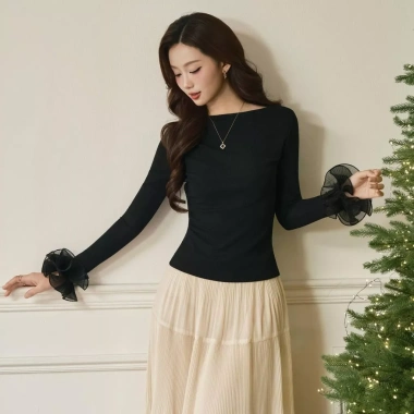 Áo thun KAYLIN tay dài phối hoa, ôm form, vải thun mây co giãn, thanh lịch BST 11/2.025 422.000₫ 10 Áo thun KAYLIN tay dài phối hoa, ôm form, vải thun mây co giãn, thanh lịch BST 11/2.025 422.000₫ 10