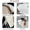 Áo Thun Khoét Bên Eo Vạt Nhọn Cotton MiSoul BigSize - Rút Eo Dây, Giá Ưu Đãi 89.000₫ 3