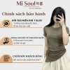 Áo Thun Khoét Bên Eo Vạt Nhọn Cotton MiSoul BigSize - Rút Eo Dây, Giá Ưu Đãi 89.000₫ 9