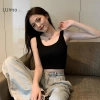 Áo thun không tay nữ retro lưng rỗng dệt kim mùa hè giá chỉ 60.048 VND 10