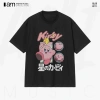 Áo thun Kirby Kawaii Oversized 100% Cotton ngắn tay Unisex Giá 220.000 VND