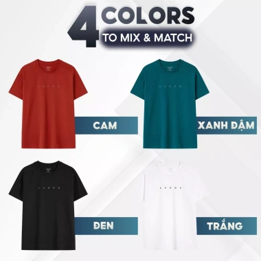 Áo Thun Mè Thể Thao Cổ Tròn LADOS-9.231 - Thoáng Khí, Basic Trẻ Trung, 108.000₫ 2