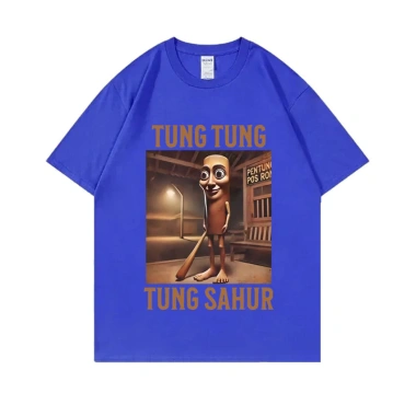 Áo thun meme Brainrot tung tung tung Sahur nam - Gậy bóng chày hài hước giảm 20% 8