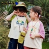 Áo Thun Minibala Bé Gái & Trai Mùa Hè Raglan Tay Ngắn Cổ Tròn Khô - Giá 295.920đ