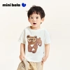Áo thun minibala bé trai bé gái 2.025 mùa hè cotton nguyên chất tay ngắn 344.520 VND 2
