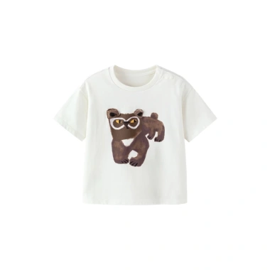 Áo thun minibala bé trai bé gái 2.025 mùa hè cotton nguyên chất tay ngắn 344.520 VND 10