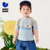 Áo thun Minibala bé trai & gái cotton mềm tay ngắn, da trẻ sơ sinh, chỉ 376.920 VNĐ 6