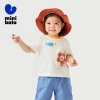 Áo thun Minibala trẻ em mùa hè tay ngắn không dính, cho bé trai và bé gái