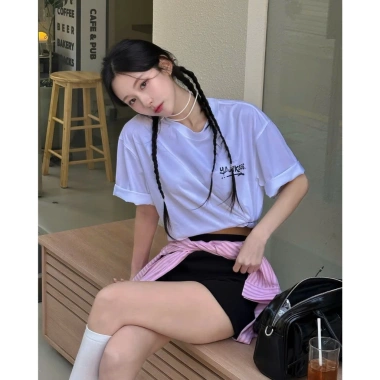 Áo thun MLB NY street logo ép nhiệt overform unisex chính hãng giá 564.400 VND 8