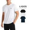 Áo Thun Nam Active Pro LADOS-9.237 Vải Mè Vuông Airmesh Thoáng Mát Co Giãn 4 Chiều Logo Tối Giản Sang Trọng Giá 99.000