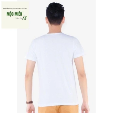 Áo thun nam AP18 5 áo 100% cotton cổ tròn siêu mềm mát, mặc nhà - Giá 27.000đ