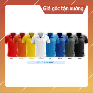 Áo thun nam cao cấp màu đỏ cổ bo - Giá xuất xưởng 114k, thiết kế miễn phí HCM