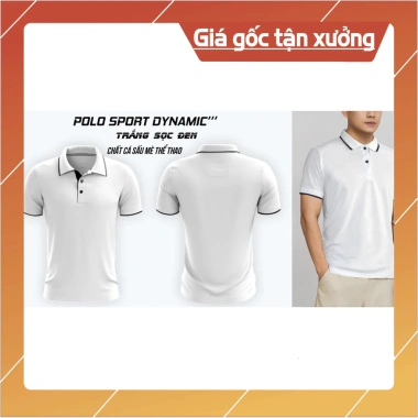 Áo thun nam cao cấp màu đỏ cổ bo - Giá xuất xưởng 114k, thiết kế miễn phí HCM
