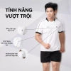 Áo Thun Nam Cổ Tim LADOS-19.242 Thun Dệt Kim Thoáng Mát, Thấm Hút Tốt, Kiểu Jersey Thể Thao, Giá 144.000 VND 3