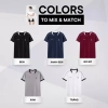 Áo Thun Nam Cổ Tim LADOS-19.242 Thun Dệt Kim Thoáng Mát, Thấm Hút Tốt, Kiểu Jersey Thể Thao, Giá 144.000 VND 5