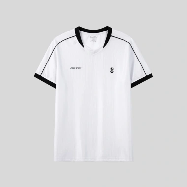 Áo Thun Nam Cổ Tim LADOS-19.242 Thun Dệt Kim Thoáng Mát, Thấm Hút Tốt, Kiểu Jersey Thể Thao, Giá 144.000 VND