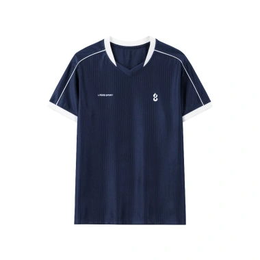 Áo Thun Nam Cổ Tim LADOS-19.242 Thun Dệt Kim Thoáng Mát, Thấm Hút Tốt, Kiểu Jersey Thể Thao, Giá 144.000 VND