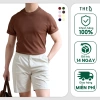 Áo thun nam cổ tròn THE D Standard-Fit chất cotton premium 25, giá 298.000đ giảm mạnh