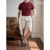 Áo thun nam cổ tròn THE D Standard-Fit chất cotton premium 25, giá 298.000đ giảm mạnh 4