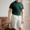 Áo thun nam cổ tròn THE D Standard-Fit chất cotton premium 25, giá 298.000đ giảm mạnh 5