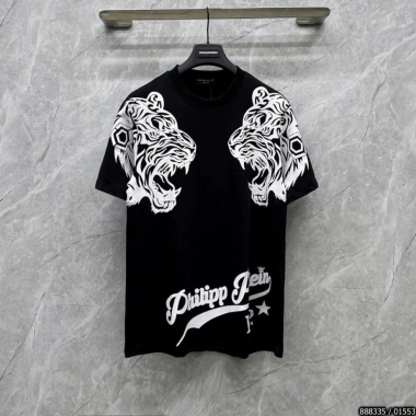 Áo Thun Nam Cộc Tay Philip Hình In Hổ - Cotton Cao Cấp, Thoáng Mát, Hot Nhất Hè 2.025 4