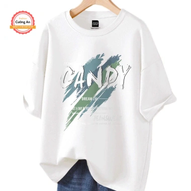 Áo thun nam cotton dày dặn, tay lỡ cổ tròn, thoáng mát - ATN063 An Cường Fashion 64.800 VND