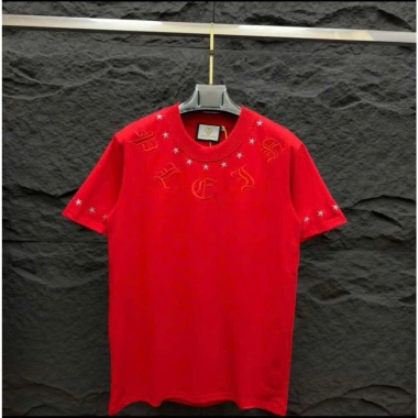Áo thun nam full thêu cổ tròn, họa tiết form chuẩn, cotton dày dặn co giãn 4 chiều mẫu mới hot trend