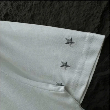 Áo thun nam full thêu cổ tròn, họa tiết form chuẩn, cotton dày dặn co giãn 4 chiều mẫu mới hot trend