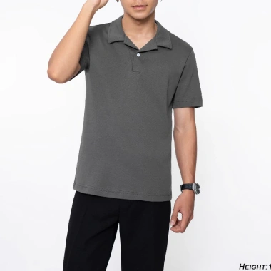 Áo thun nam ngắn tay cổ bẻ cotton interlock premium LADOS-19.178 - Giá 190.000₫