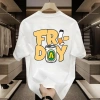 Áo thun nam nữ 2 mặt FRIDAY tay lỡ form rộng cổ tròn unisex - Giá chỉ 24.900₫ 3
