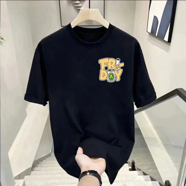 Áo thun nam nữ 2 mặt FRIDAY tay lỡ form rộng cổ tròn unisex - Giá chỉ 24.900₫ 4