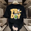 Áo thun nam nữ 2 mặt FRIDAY tay lỡ form rộng cổ tròn unisex - Giá chỉ 24.900₫ 8