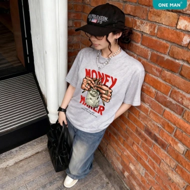 Áo thun nam nữ basic cao cấp ONE MAN 100% cotton mềm mịn, in đẹp không bong tróc AP350 - Giá 240.000đ