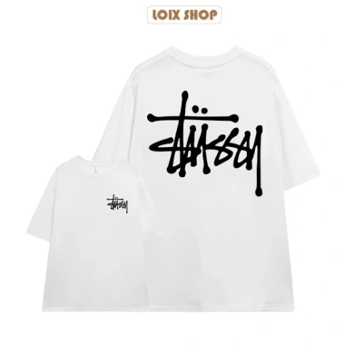Áo thun nam nữ form rộng cotton 100% basic tee oversize Loix Giá chỉ 108.449 VND