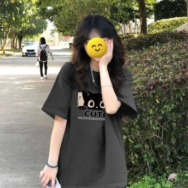 Áo thun nam nữ form rộng in hoạt hình dễ thương 100% cotton 260gsm - RTOML giao hàng 24h giá chỉ 69.000₫ 2