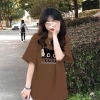 Áo thun nam nữ form rộng in hoạt hình dễ thương 100% cotton 260gsm - RTOML giao hàng 24h giá chỉ 69.000₫ 4