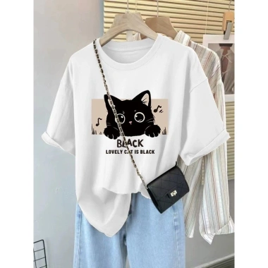 Áo thun nam nữ form rộng in hoạt hình dễ thương 100% cotton 260gsm - RTOML giao hàng 24h giá chỉ 69.000₫ 6