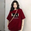 Áo thun nam nữ form rộng in hoạt hình dễ thương 100% cotton 260gsm - RTOML giao hàng 24h giá chỉ 69.000₫ 10