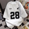 Áo thun nam nữ form rộng in no.28 phong cách retro Châu Âu và Mỹ 100% cotton - Giá chỉ 69.000đ | TOML 2