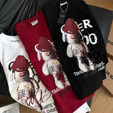 Áo thun nam nữ form rộng Teddy Tee 2.025 Cổ tròn 250GSM 100% Cotton Local Brand RTOML - Giá chỉ 69.000 VND