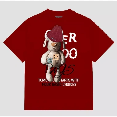 Áo thun nam nữ form rộng Teddy Tee 2.025 Cổ tròn 250GSM 100% Cotton Local Brand RTOML - Giá chỉ 69.000 VND