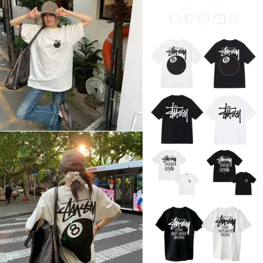 Áo Thun Nam Nữ In Bóng Bida 8 và Logo, Streetwear Oversize Trendy – Giá 69.000₫