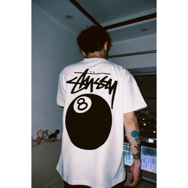 Áo Thun Nam Nữ In Bóng Bida 8 và Logo, Streetwear Oversize Trendy – Giá 69.000₫