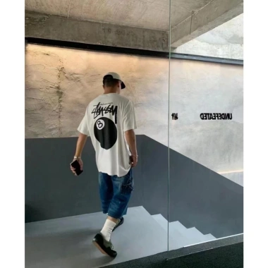 Áo Thun Nam Nữ In Bóng Bida 8 và Logo, Streetwear Oversize Trendy – Giá 69.000₫