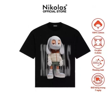 Áo thun Nam Nữ Unisex Nikolas Studen04 Tee - Thiết kế thời trang, thoáng mát, giá 460.000₫