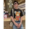 Áo thun nam POLI MAN đen in hình gấu màu sắc - Giá ưu đãi 225k (giá gốc 279k) 3