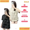 Áo thun nam QC cổ tròn họa tiết thêu tay ngắn - Phong cách trẻ trung, giảm giá 358.800₫